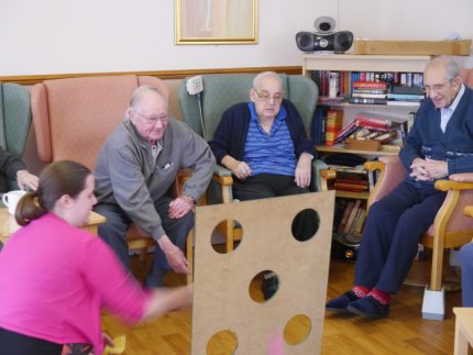 Older people taking part in activities with Qdos Creates South West Yorkshire Partnership NHS Foundation Trust