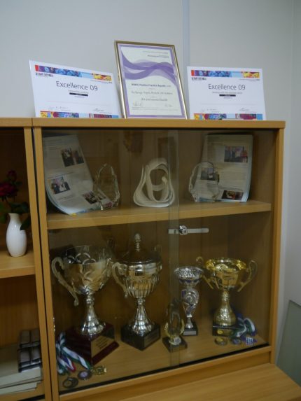 The Pathways trophy cabinet is full from previous successes.