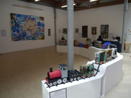 The arts train at North Light Gallery South West Yorkshire Partnership NHS Foundation Trust