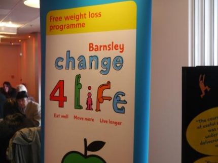 Change for life banner