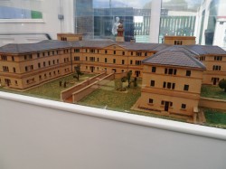 model building of the museum South West Yorkshire Partnership NHS Foundation Trust