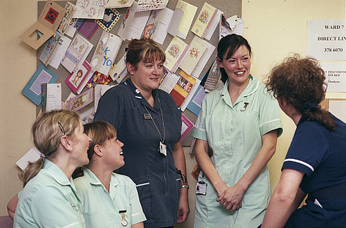 group of nurses South West Yorkshire Partnership NHS Foundation Trust