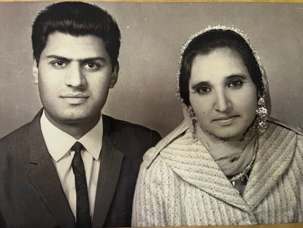Manreesh Bains' parents