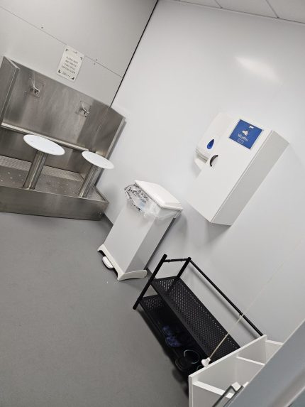 Trust wudhu facility at Fieldhead