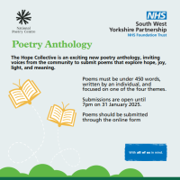 Read more: People invited to share voices of hope, joy, light and meaning in new creative writing project