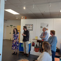 Art on the corridor exhibition launch