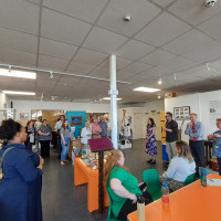 Art on the corridor exhibition launch