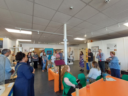 Art on the corridor exhibition launch