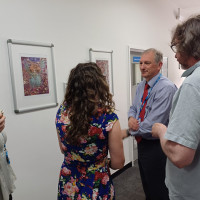 Art on the corridor exhibition launch