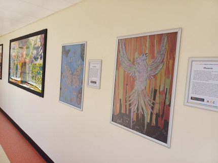 Art on the corridor exhibition launch