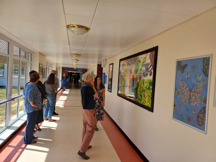 Art on the corridor exhibition launch