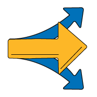 Arrow icons pointing right
