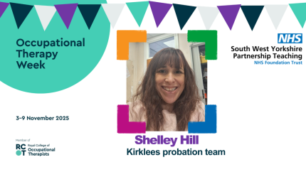 Picture of occupational therapist Shelley Hill - Kirklees probation team