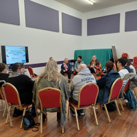 Recovery College Hong Kong delegation visit - group discussion