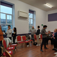 Recovery College Hong Kong delegation visit - people in discussion