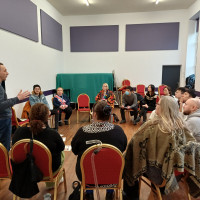 Recovery College Hong Kong delegation visit - group discussion