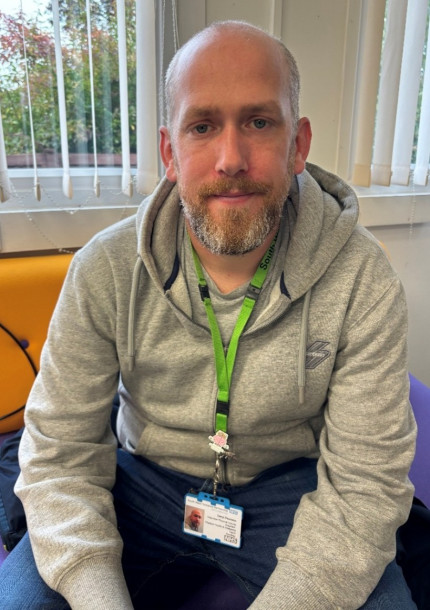 A photo of volunteer Daryl