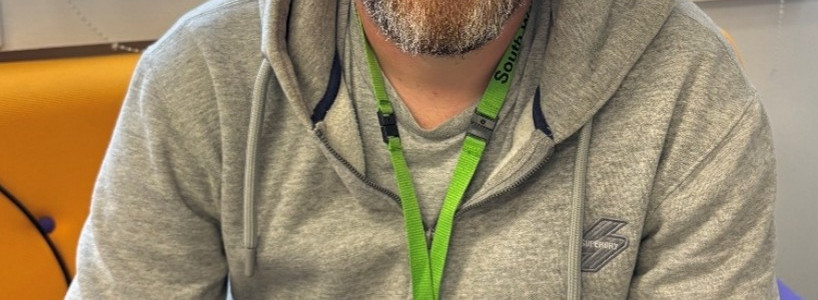 A photo of volunteer Daryl