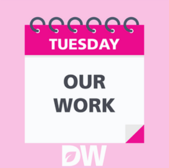Calendar with Tuesday - our work