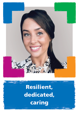 Aimee McEntee-Smith - resilient, dedicated, caring