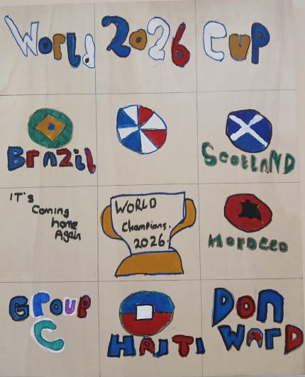 Football themed canvas
