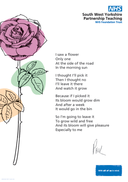Poem by a colleague