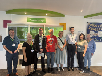 An image of volunteers
